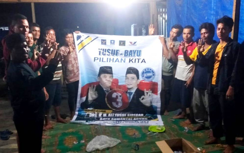 Relawan Pemenangan Yusuf-Bayu Penguatan di Kecamatan BangunPurba