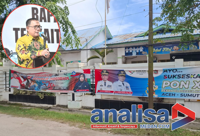 Ketua Bawaslu Sumut : Spanduk dan Baliho Petahana Diareal Perkantoran Wajib Ditertibkan