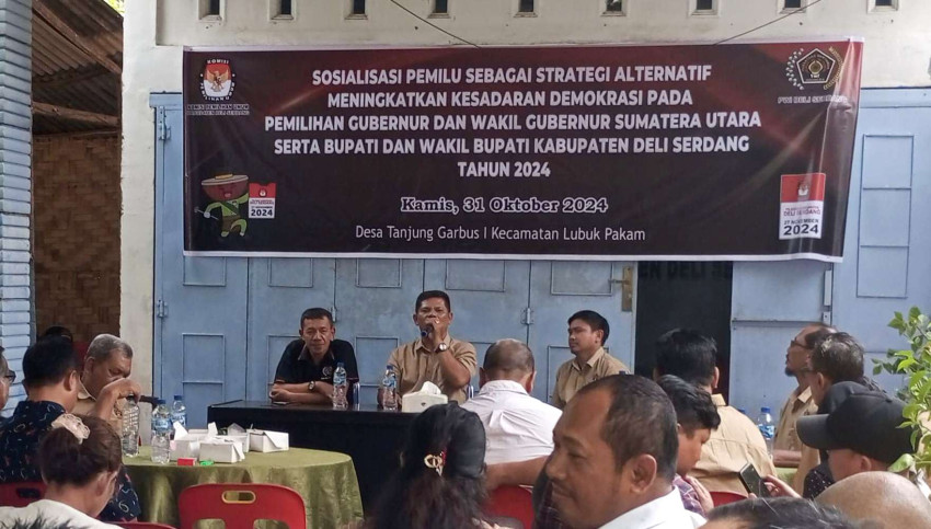 KPU-PWI Deliserdang Kerja Sama Sosialisasi Pemilu, Lisbon : Pemilu Kedaulatan Untuk Rakyat