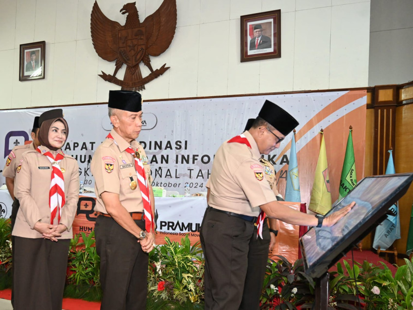 Rakor Kehumasan Kwarnas Gerakan Pramuka Sukses