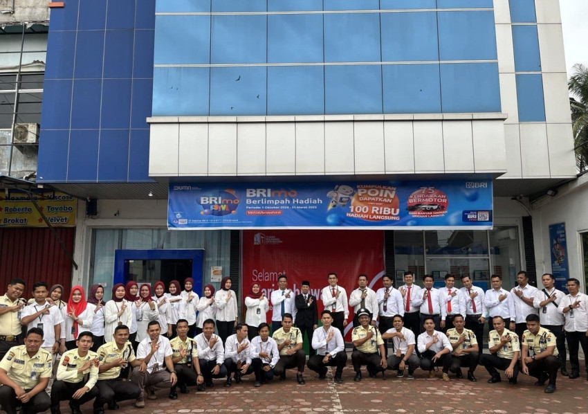 BRI BO Sibuhuan  Peringati Hari Pahlawan, Pinca :  Teladani Pahlawanmu, Cintai Negerimu