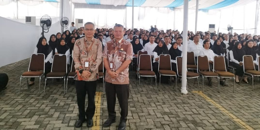 Sekda Tinjau Seleksi Kompetensi PPPK Dipusatkan di Kabupaten Paluta
