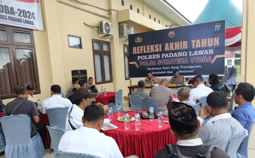 Refleksi Akhir Tahun, Kapolres Palas Paparkan Capaian Penangangan Kasus 2024