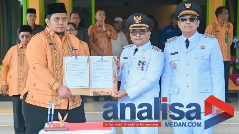 Sertijab Walikota dan Wakil Digelar Sederhana di Pelataran Balai Kota Padangsidimpuan