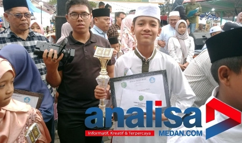 Hamka Harahap Raih Juara 2 Lomba Da'i Cilik Bahasa Angkola
