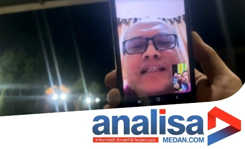 Lewat Video Call, Walikota Letnan Minta Warga Bersabar Dan Pastikan Pemerintah Hadir