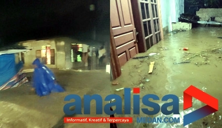 Banjir Kepung Padangsidimpuan, Sejumlah Warga Pilih Mengungsi