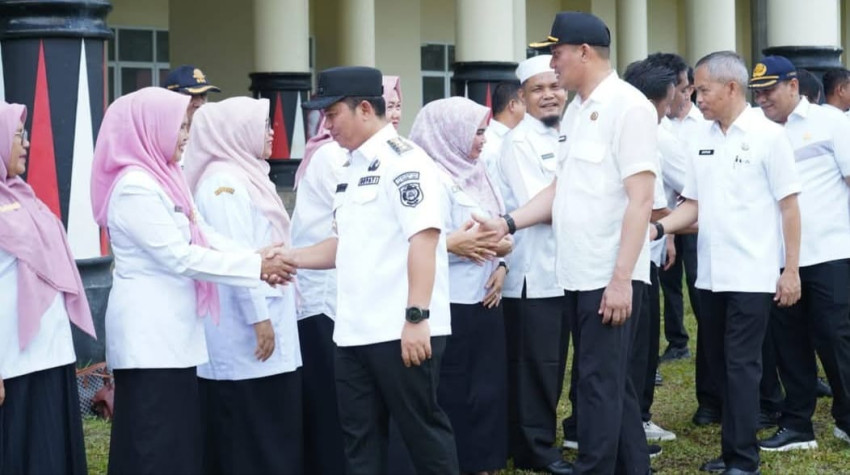 Bupati  Palas Tekankan ASN dan P3K Tingkatka Disiplin dan Loyalitas Bekerja