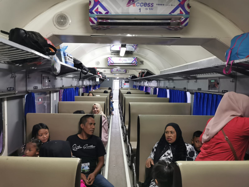 KA Siantar Ekspres Jadi Primadona KA Lokal Selama Masa Angkutan Lebaran