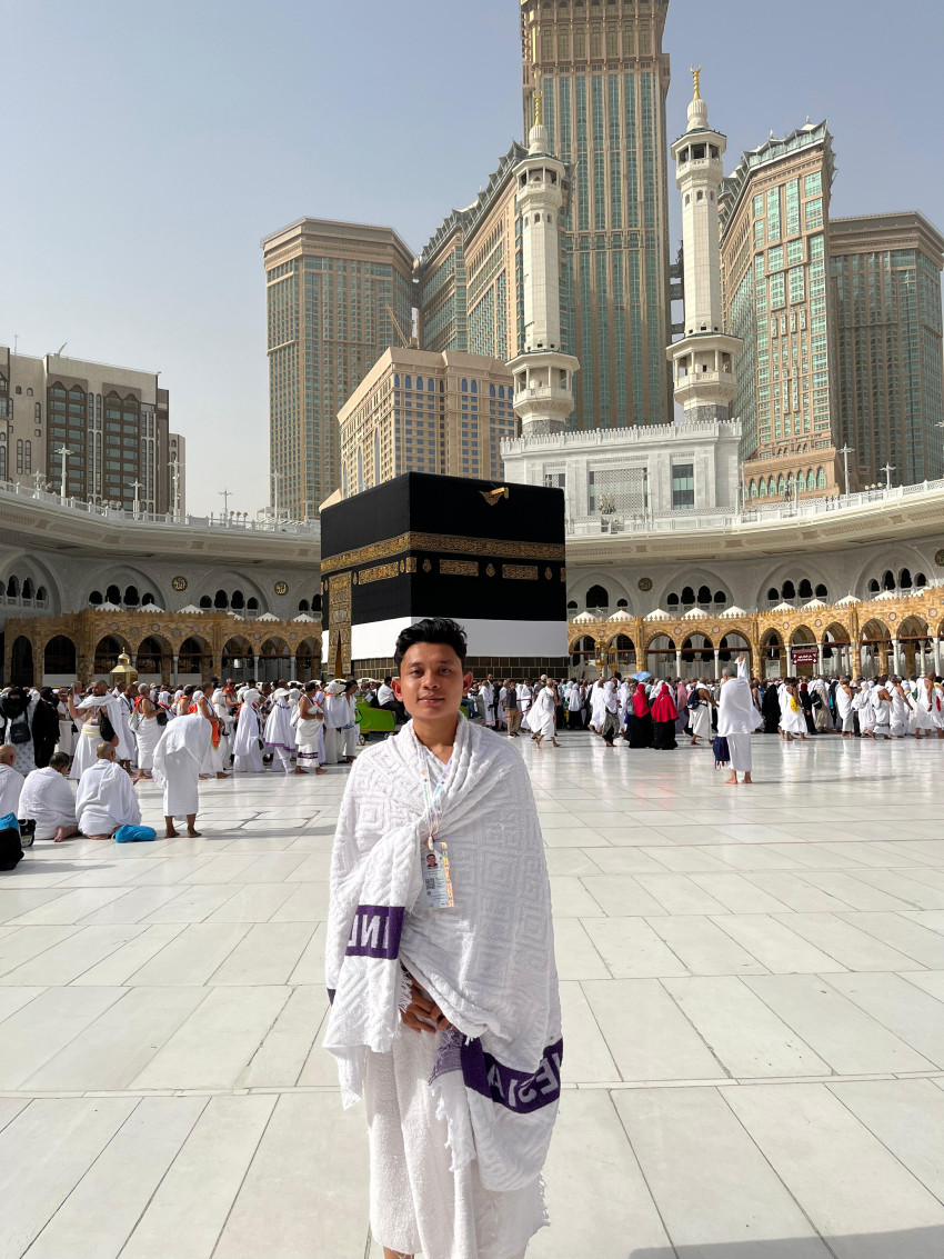 Yazid, Jemaah Termuda Kloter 09 KNO: Haji Muda, Hati Tua Penuh Berkah