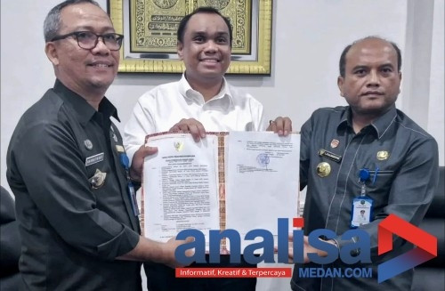 Wali Kota Letnan Tunjuk Rahmat Marzuki Nasution sebagai PIt Sekda