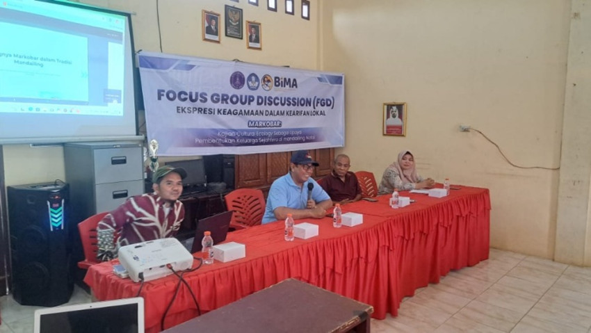 Tim Peneliti FAI UMA FGD di Penyabungan Julu Madina