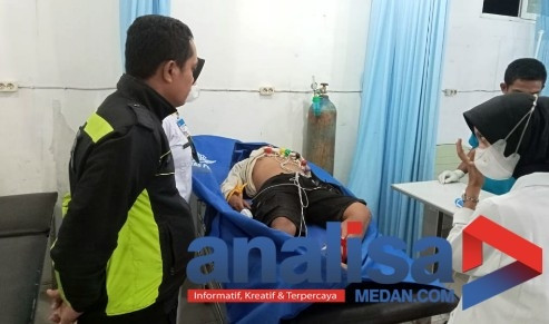 Mayat Pria Tergeletak di Pinggir Jalan Sidimpuan, Diduga Laka Tunggal