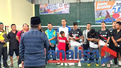 Walikota Padangsidimpuan Berikan Dukungan dan Motivasi Turnament Tenis Meja Salak Cup I