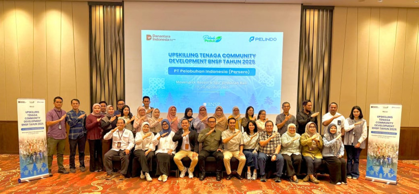Pelindo Regional 1 Hadiri Pelatihan Upskilling Community Development Bersertifikasi BNSP