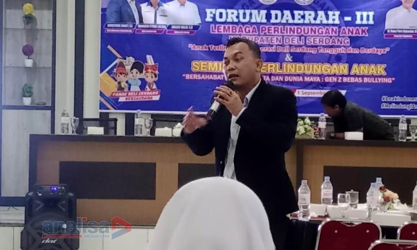 Pakar Pendidikan Sumut Roma Putra Hutasuhut : Bangun Persahabatan Sehat dan Bertanggung Jawab