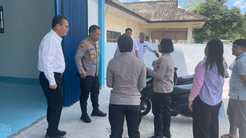 Kapolrestabes Medan Tinjau Kesiapan Launching Dapur SPPG 2