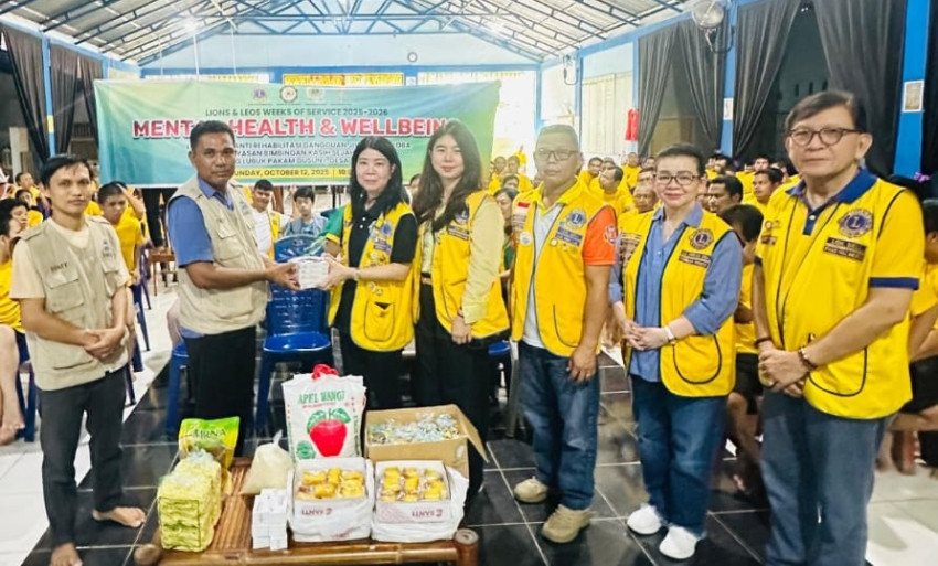 Lions Club Medan Deli Baksos "Mental Health and Well-being" ke Yayasan Bimbingan Kasih Sejahtera