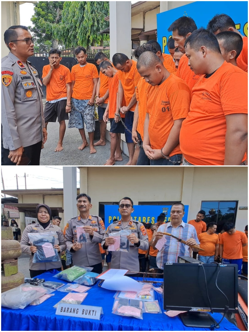 Polsek Sunggal Ungkap 18 Kasus Sepanjang Oktober, Curanmor Masih Jadi Ancaman Utama