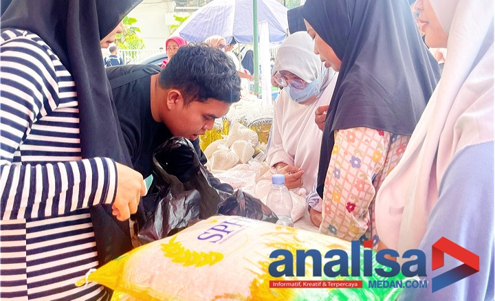 Gerakan Pangan Murah Laris Manis di CFD Sidimpuan