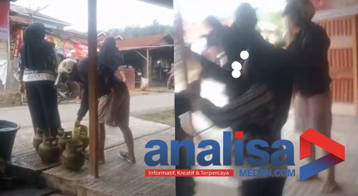 IRT di Sidimpuan Didatangi OTK! Rampas 5 Tabung Gas Lalu Pukul dan Dorong Hingga Balitanya Jatuh &lrm;