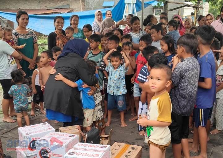 Empati Bencana Sumut, LPA Deliserdang Tunda Prosesi Pelantikan