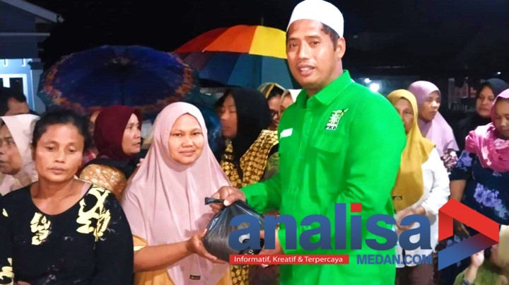 Peduli Korban Banjir di Tapsel, Marwan Dasopang DPR RI Kirimkan Bantuan ke Warga