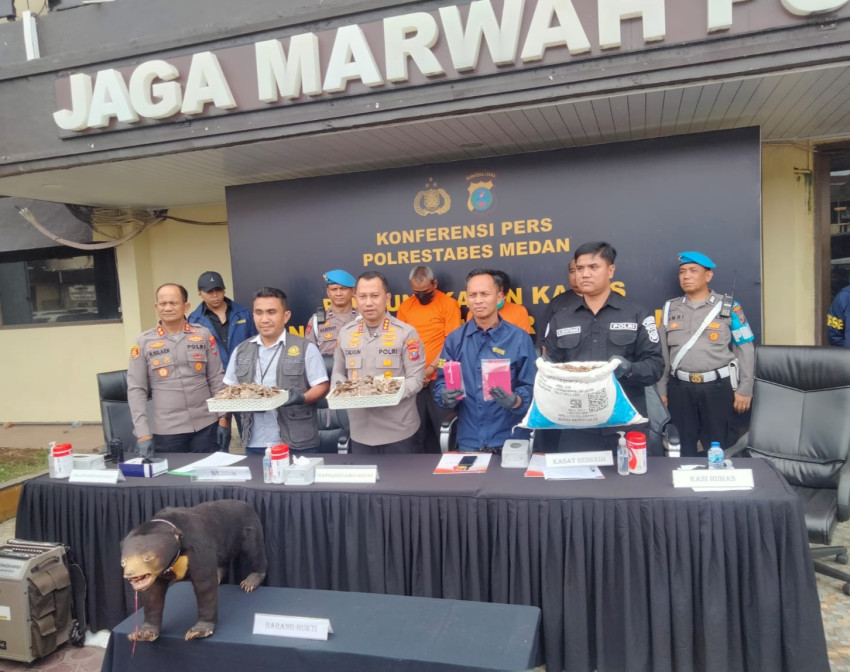 Polisi Tangkap Dua Komplotan Pelaku Perdagangan Satwa Dilindungi