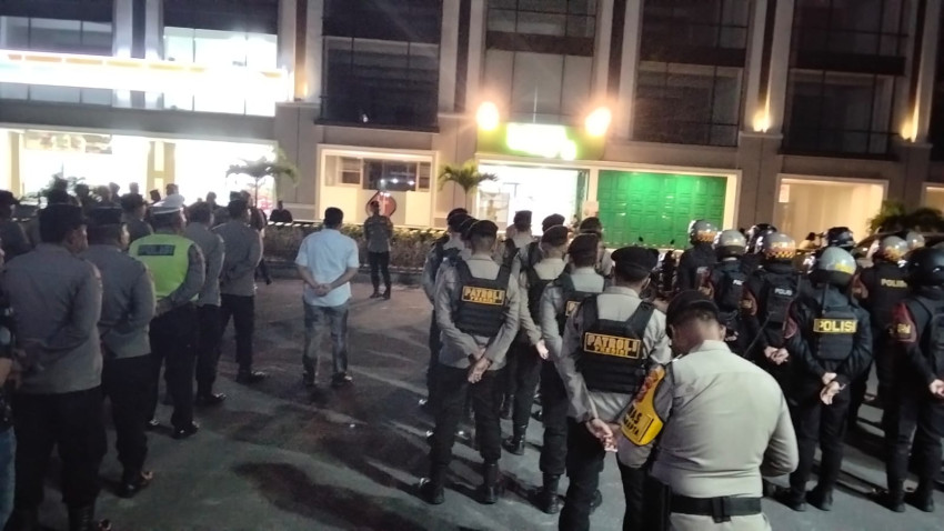 Wakapolrestabes Medan Tekankan Disiplin Personel Saat KRYD