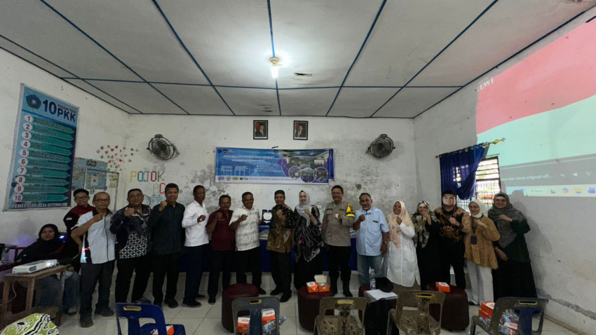 45 Dosen UMA Melaksanakan PkM di Desa Kutomulyo Biru Biru Deli Serdang