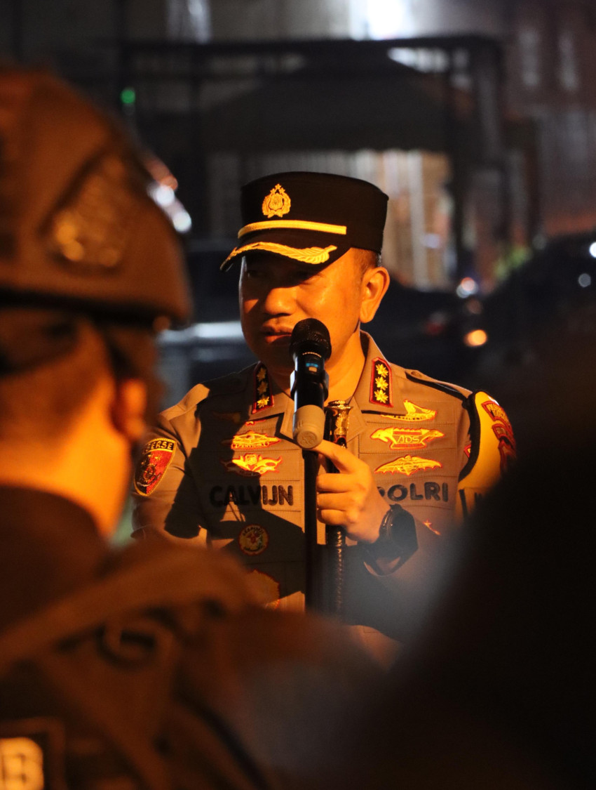 Kapolrestabes Medan: Pastikan Patroli dan Penjagaan Berjalan Maksimal Selama Operasi Lilin