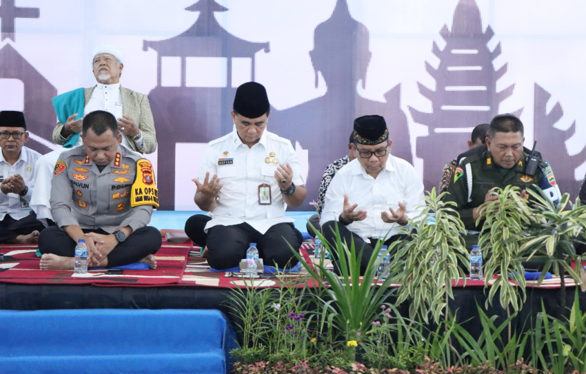 Doa Bersama Lintas Agama, Kapolrestabes Medan: Kebersamaan dan Toleransi Pilar Keharmonisan Kota Ini