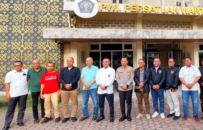 Kapolrestabes Medan dan PWI Sumut Bangun Komit Ciptakan Suasana Nyaman dan Kondusif
