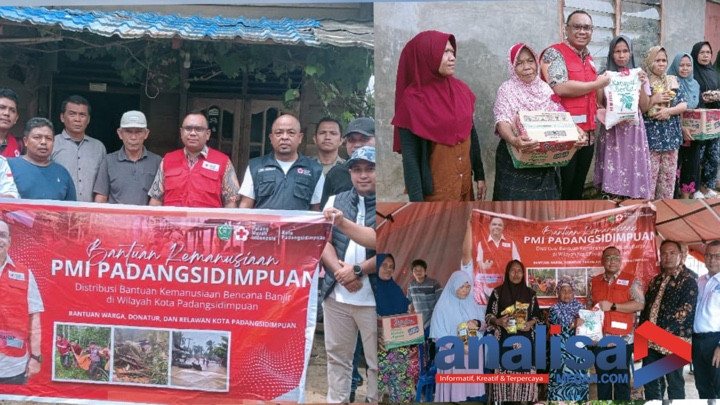 Ketua PMI Harry Pahlevi Serahkan Bantuan, Warga Ucapkan Terima Kasih