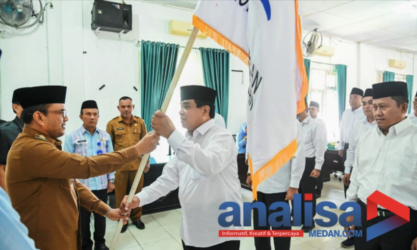 &lrm;Usai Dilantik Wako Letnan, Drs. Marahot Harahap Resmi Nahkodai Dewan Pendidikan Padangsidimpuan