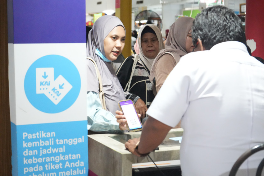 Tembus 95 Ribu Pelanggan dalam 10 Hari, Ini Daftar 10 Stasiun Terpadat di Sumut Saat Nataru
