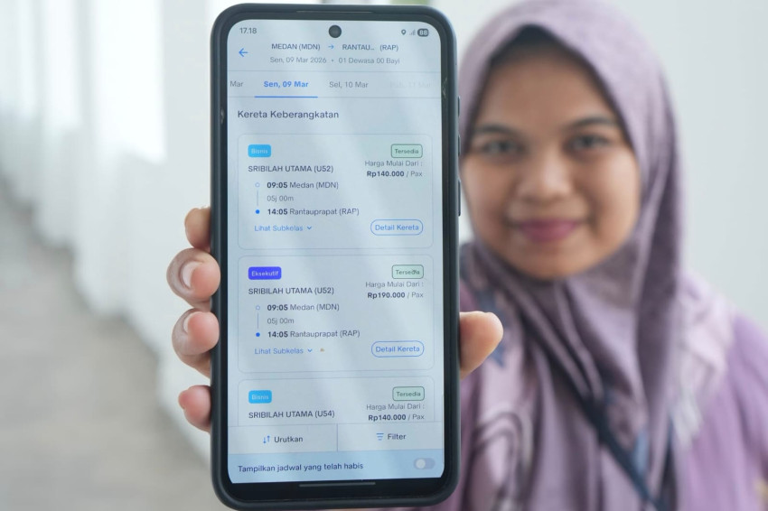Strategi Jitu Dapat Tiket Kereta Api untuk Mudik Lebaran di Sumut