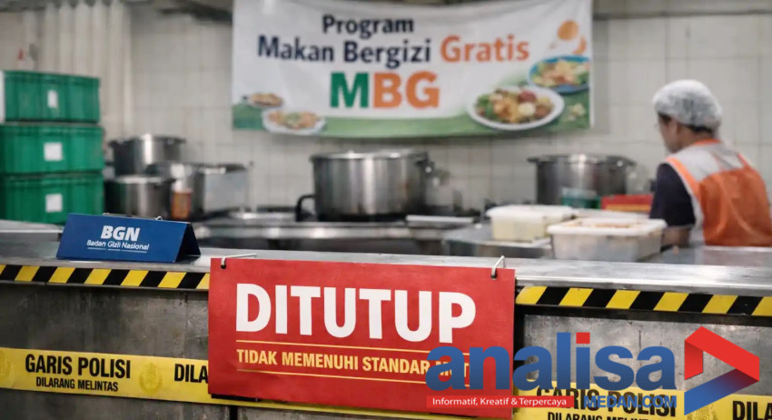 SPPG di Padangsidimpuan Ditutup Imbas Menu MBG Roti Berjamur