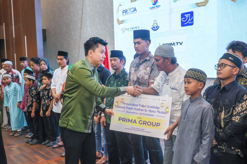 Ramadan Penuh Berkah, Prima Group Berbagi dengan 30 Panti Asuhan di Medan