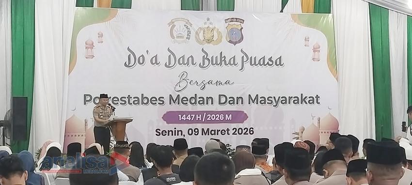 Polrestabes Medan Gelar Doa dan Buka Puasa Bersama, Perkuat Silaturahmi dan Sinergi Jaga Kamtibmas