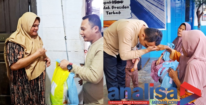 Jelang Idul fitri, Dapur MBG Wek III 02 Padangsidimpuan Bagikan Paket Sembako Kepada Warga Sekitar