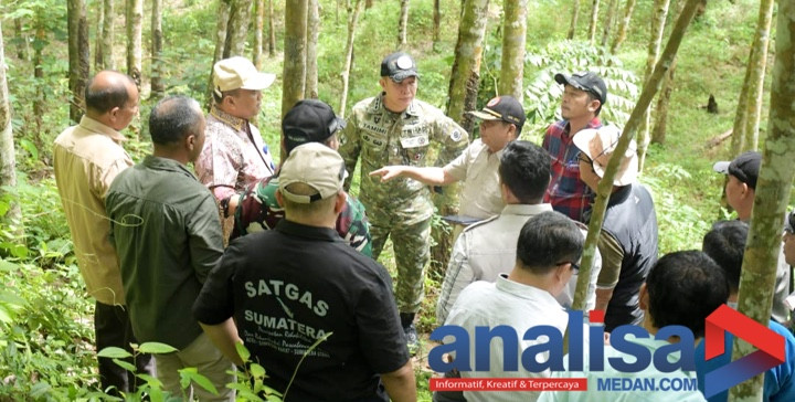 Pembangunan Huntap di Sidimpuan Segera Terealisasi. Walikota dan Satgas PRR Tinjau Lokasi
