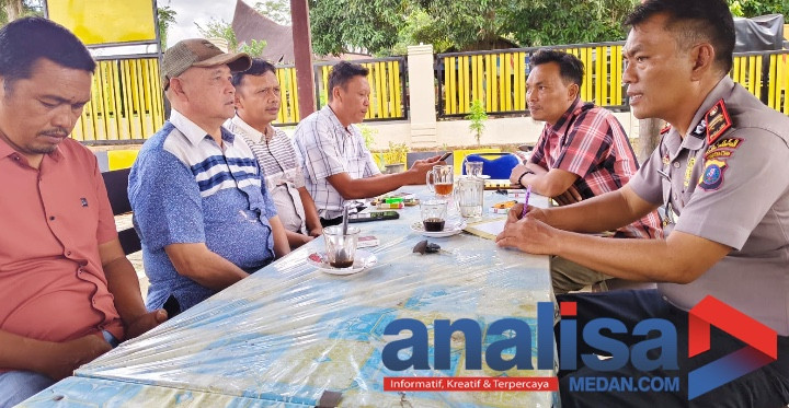 Satukan Persepsi, Kapolsek Hutaimbaru Ajak Para Kades Perang Usir Narkoba Dari Desa
