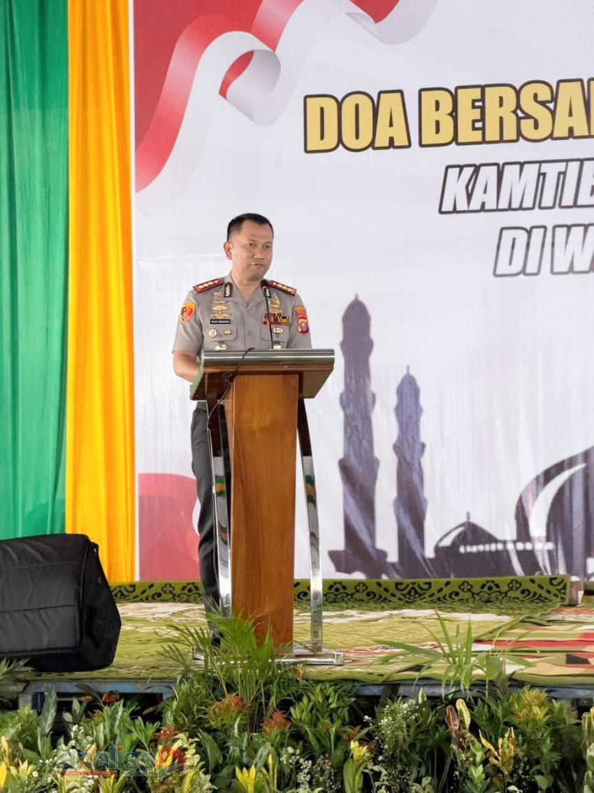 Doa Bersama Lintas Agama dan Syukuran di Polrestabes Medan, Wujud Apresiasi May Day Kondusif